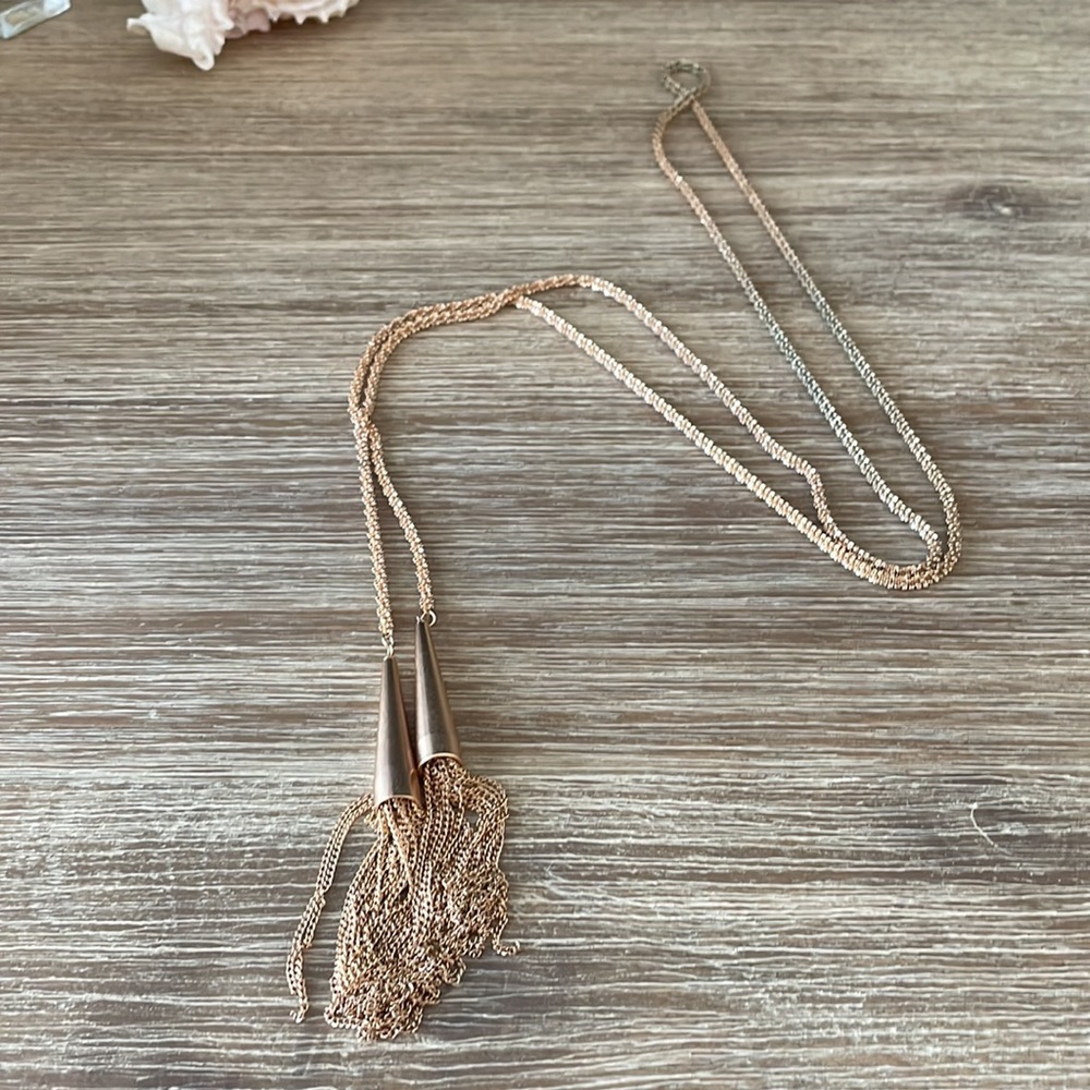 Kendra Scott Long Tassel Necklace